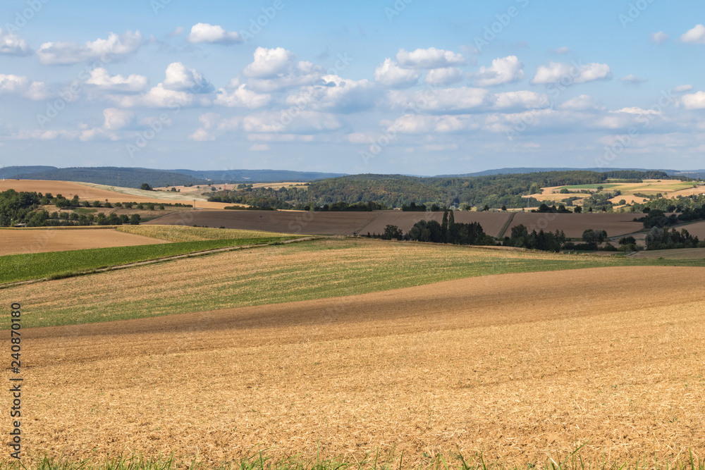 rural german landscape Kraichgau