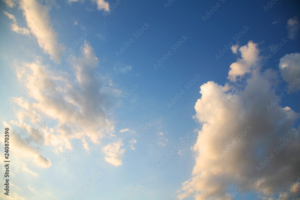 Viewa Inclouds Abstract clouds and sky in space. The best views of the heavens the ...