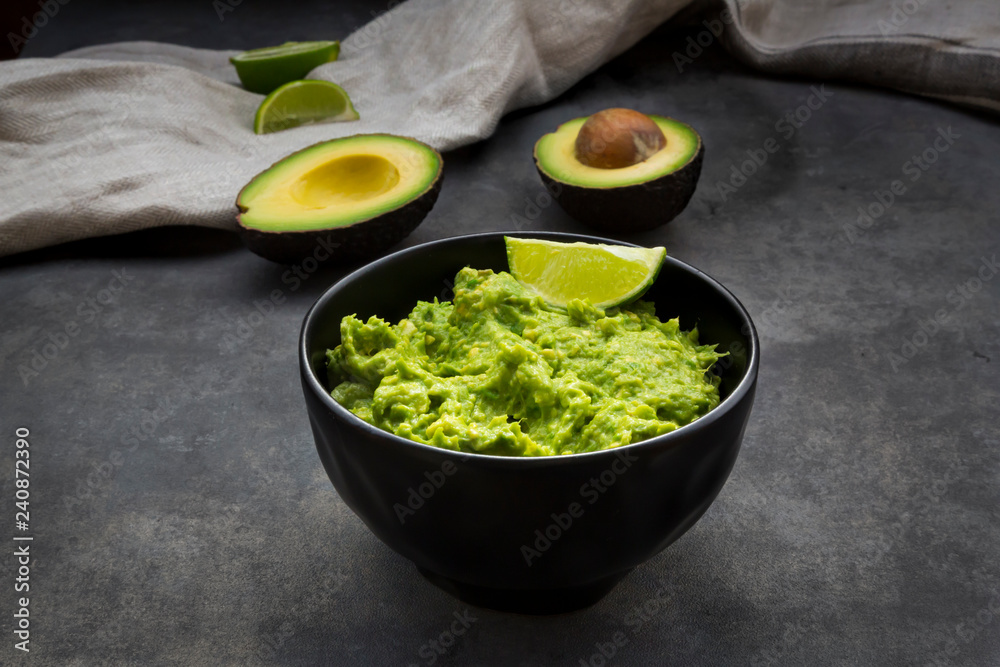 Guacamole with lime Guacamole with lime