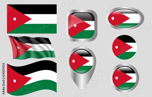 Flag of Jordan Free Download Flag of Jordan - GFXLoad