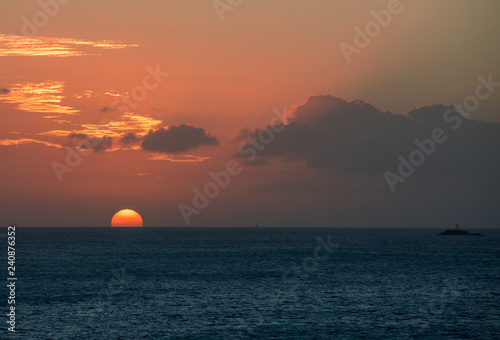 Fototapeta Naklejka Na Ścianę i Meble -  Caribbean Sunset 