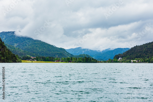 Achensee summer landscape (Austria).