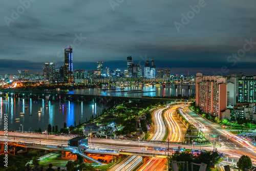 Photography Seoul City Skyline, the best view of South Korea