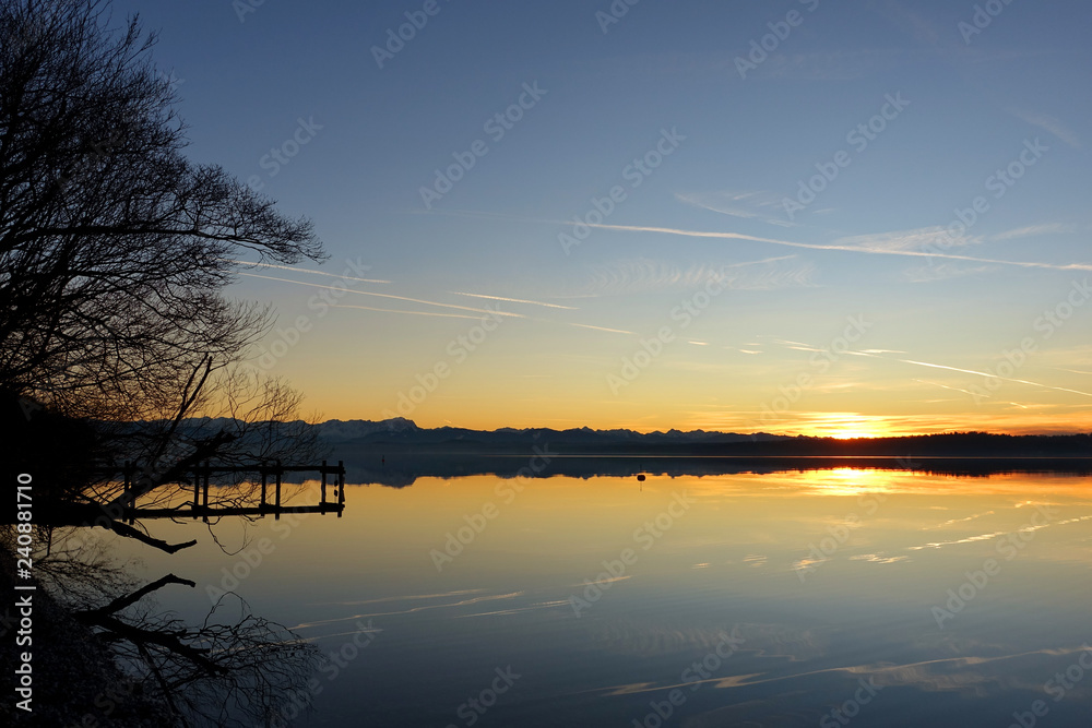 Fototapeta premium Ufer am Starnberger See