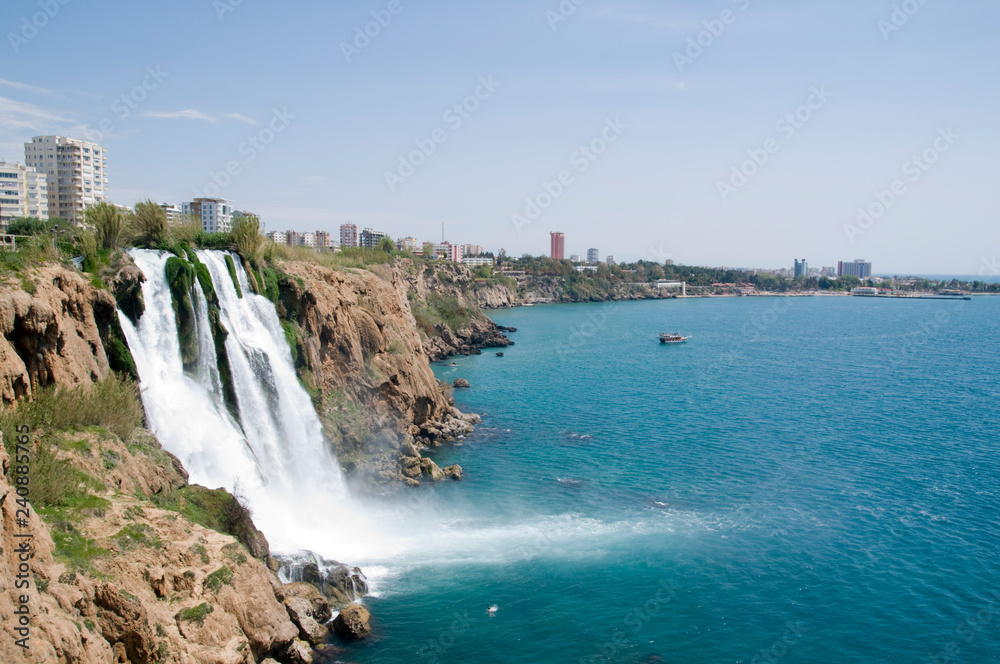 Obraz premium Antalya, dolny wodospad duden