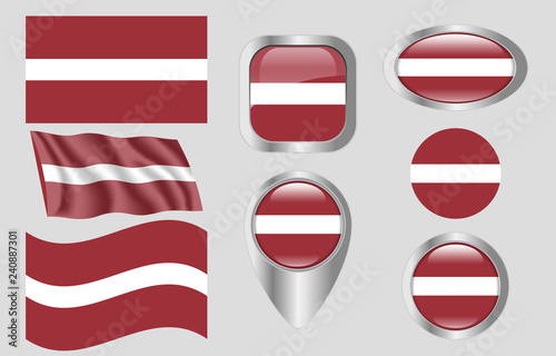 Flag of Latvia Free Download Flag of Latvia - GFXLoad