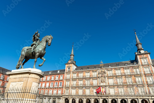 The Plaza Mayor, Madrid, Spain