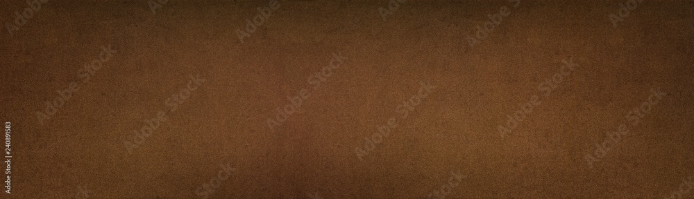 Bronze colored metal texture - wide panoramic vintage background - obrazy, fototapety, plakaty 