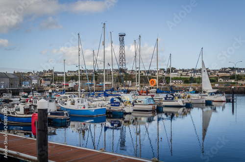 Obraz na plátně Wick Harbour