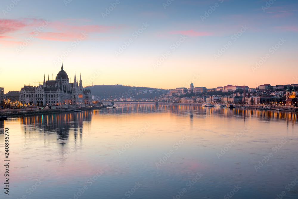 Budapest at sunrise