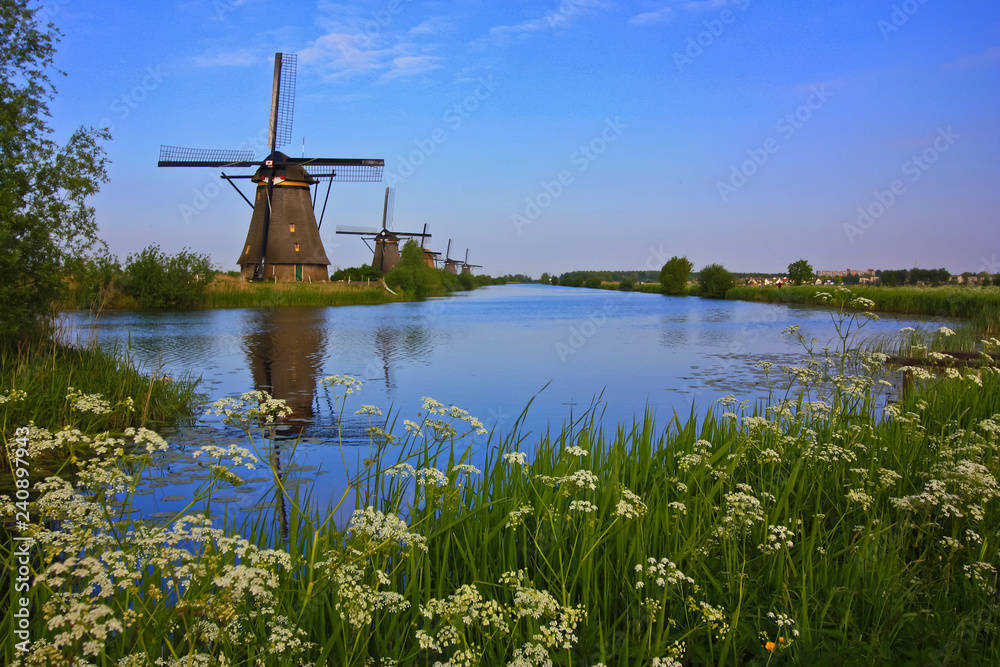 Kinderdijk in Holland