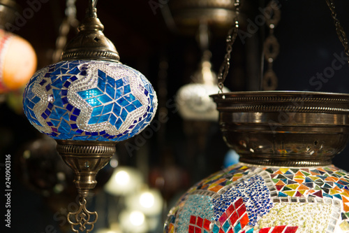 lamps in bazaar 