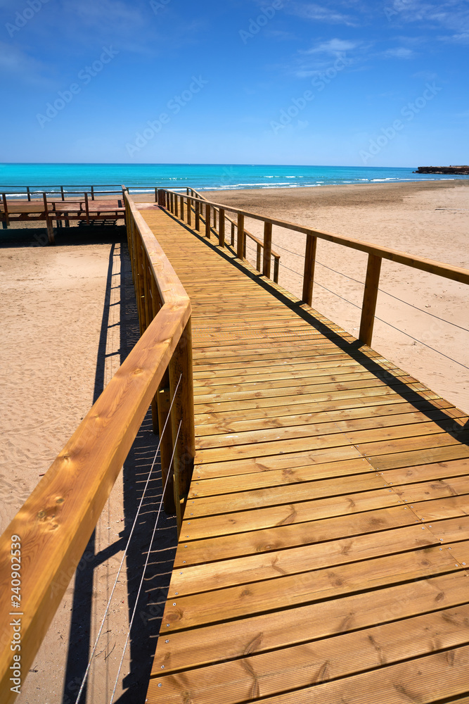 Obraz premium Romana beach in Alcossebre or Alcoceber