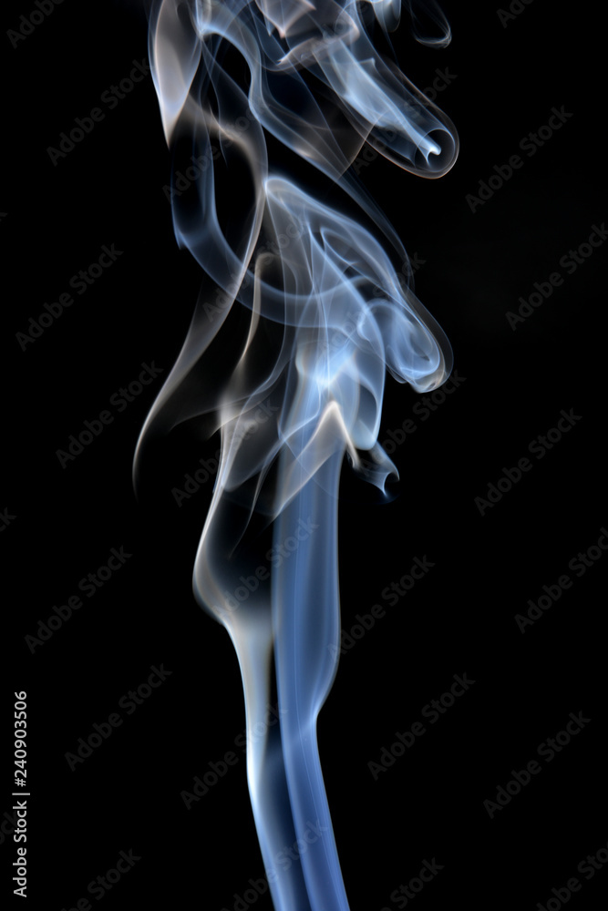Obraz premium abstract smoke on black background