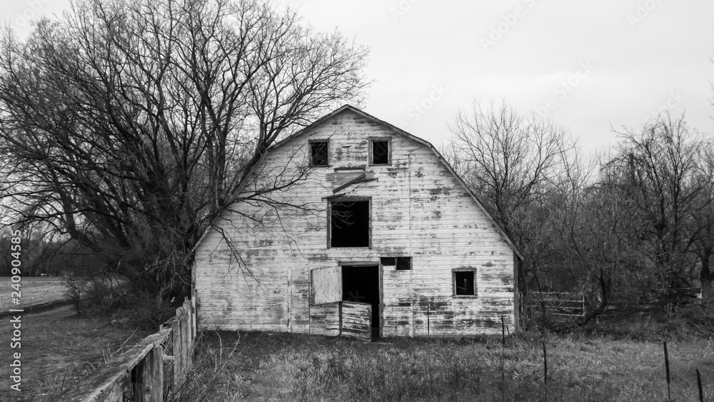 Old and abandoned farm buildings Old and abandoned farm buildings