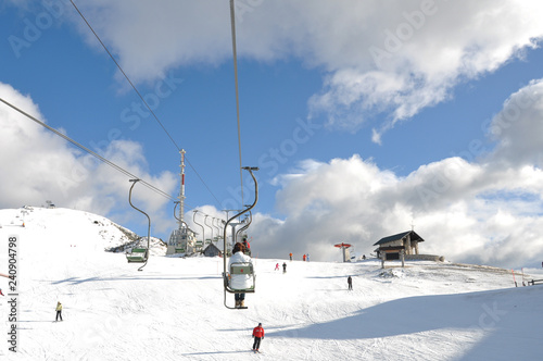 Krvavec Alpine Mountain Ski Resort in Slovenia photo