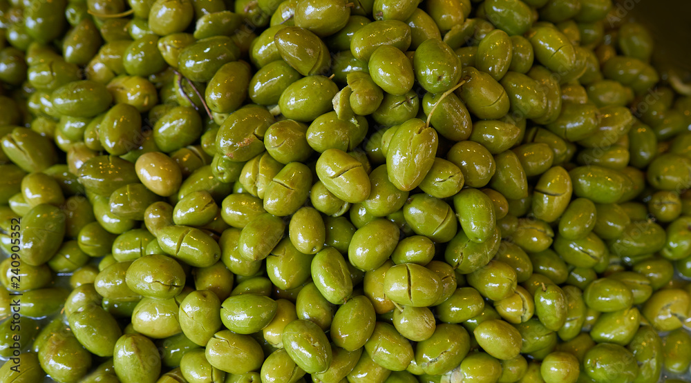 Olives in outdoor market pickles Olives in outdoor market pickles