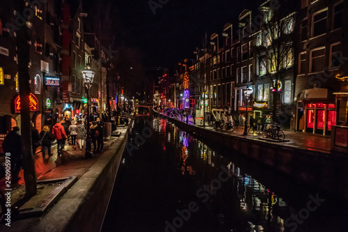 red light district Amsterdam 