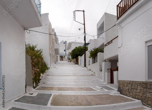 Alley on Milos island