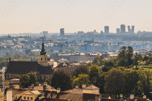 Canvas Print prague panorama