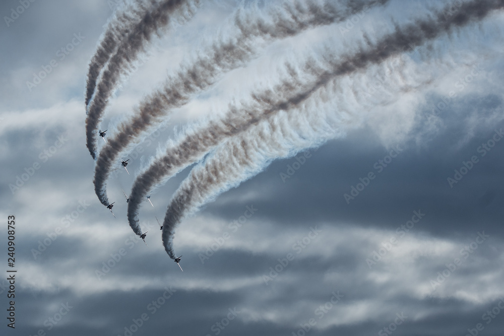 Fototapeta premium airplane in the sky