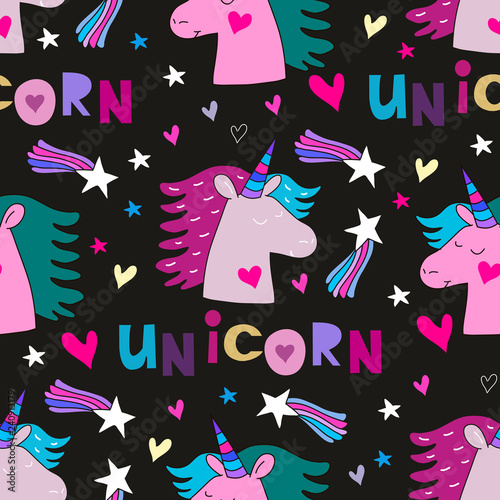 Unicorn pattern13 photo