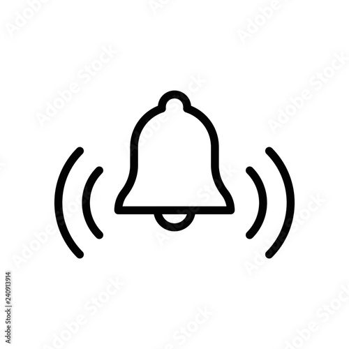 Bell vector icon