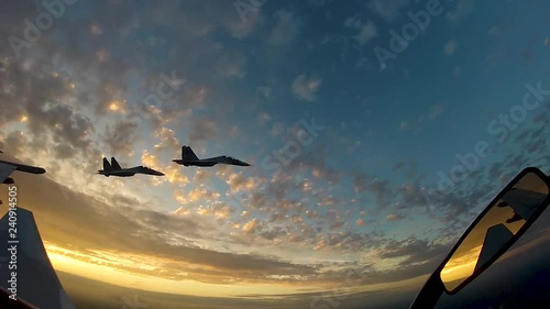 The third fighter catches up with the pair