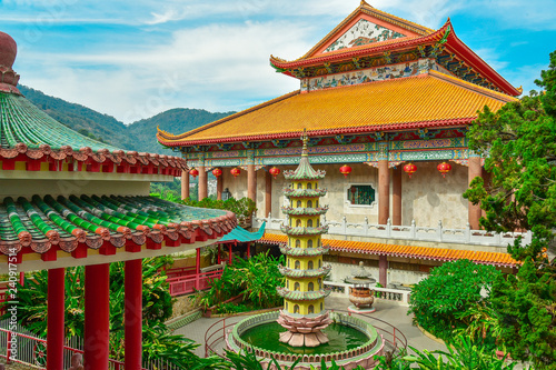 Kek Lok Si temple, a Chinese Buddhist temple situated in Air Itam in Penang, Malaysia