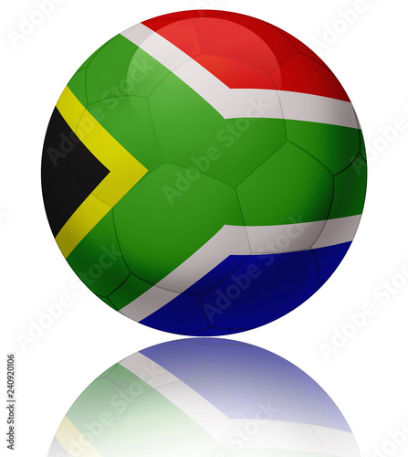 South Africa flag ball