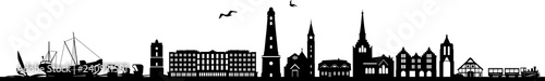 Borkum Skyline Cityscape