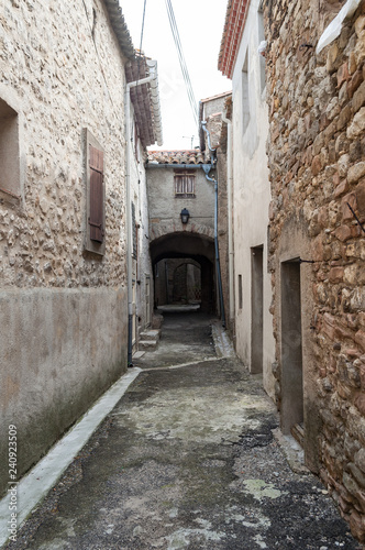 Street in town South east France © Andrew Nunn