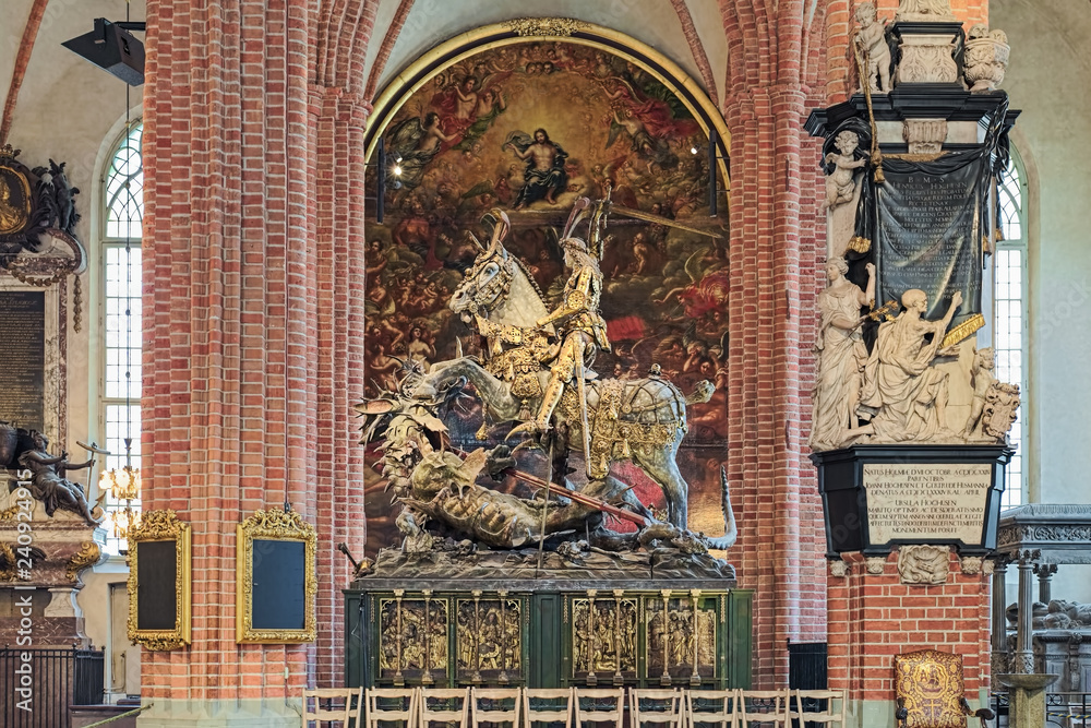 St. George and the Dragon, Storkyrkan Stockholm