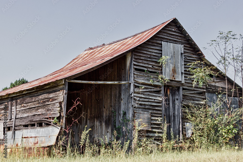 Old barn on a Georgia back road Old barn on a Georgia back road
