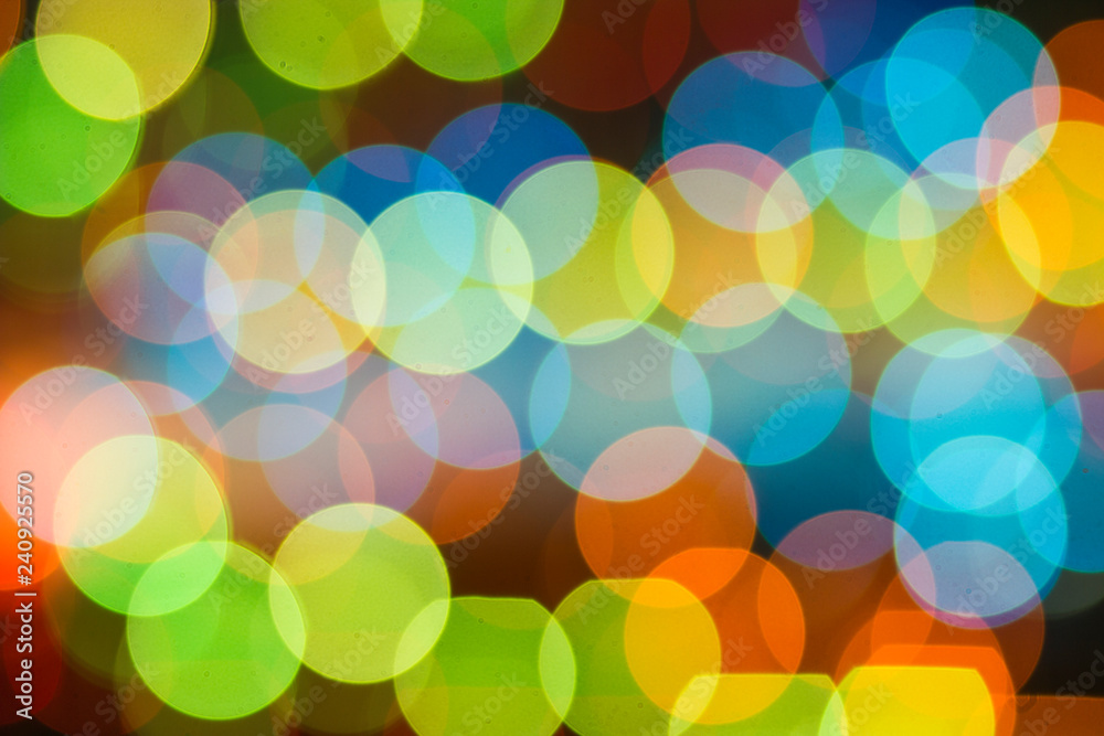 Christmas bokeh background Christmas bokeh background