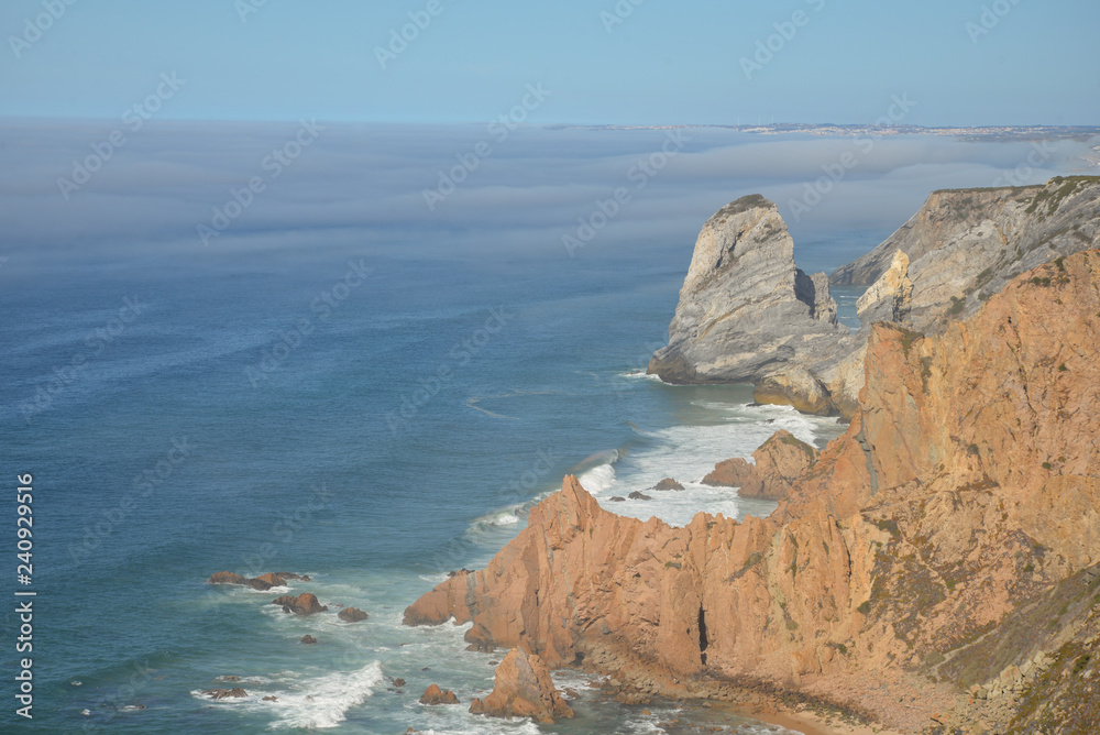 High cliff in Cabo da Roca