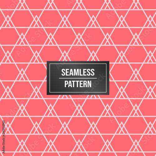 Geometric pattern background. Abstract pattern pink background