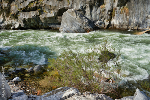 Mountain River at Sequoia National Park