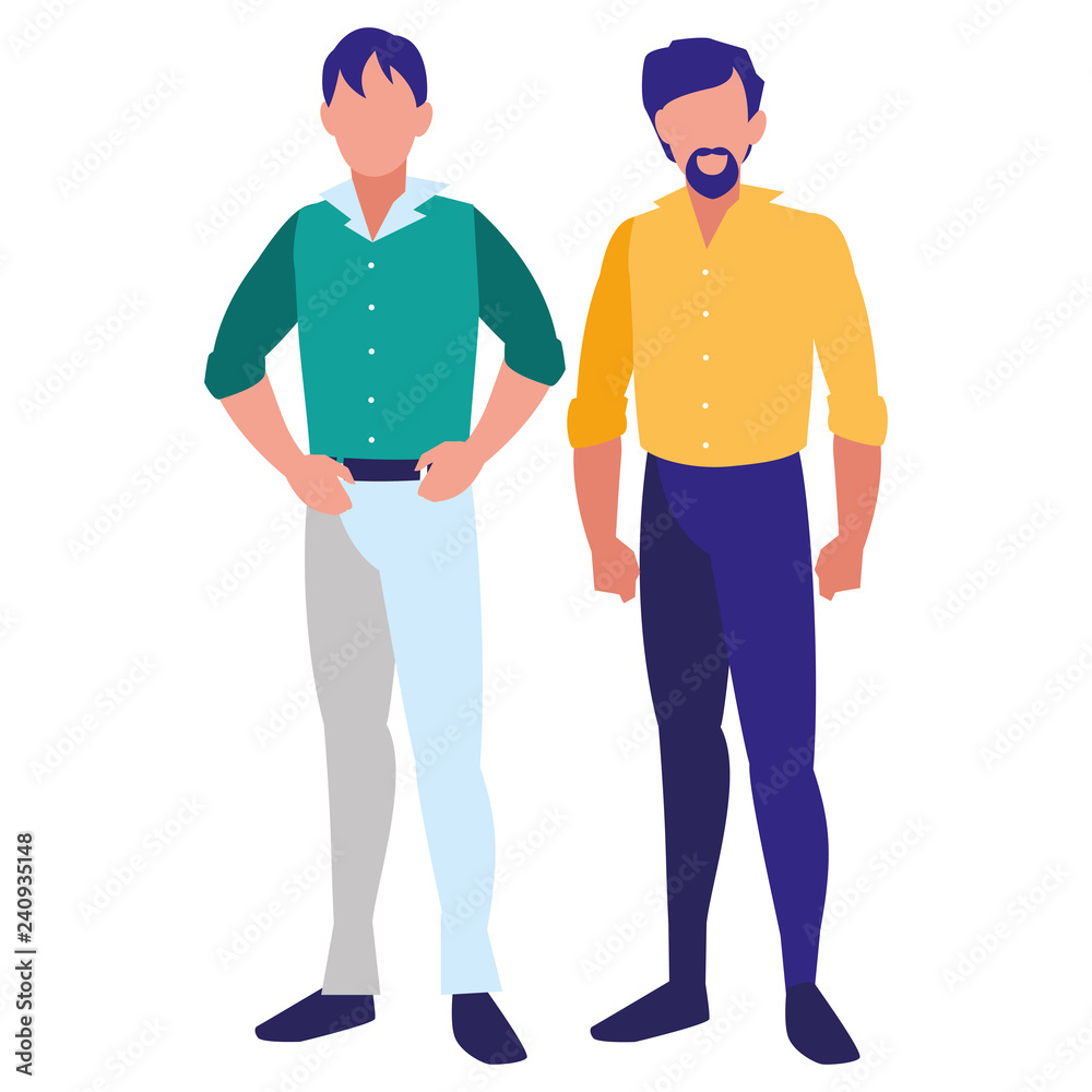 Avatar men design Avatar men design