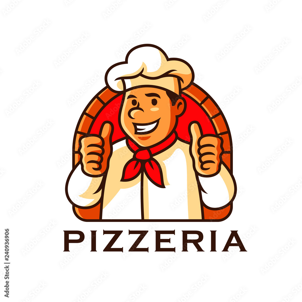 chef character mascot logo template vector illustration chef character mascot logo template vector illustration