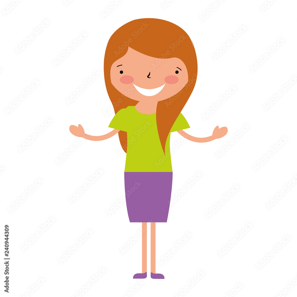 smiling young girl smiling young girl