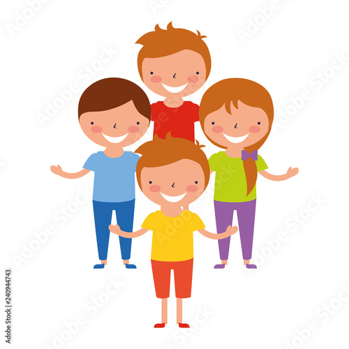 boys and girl friends together