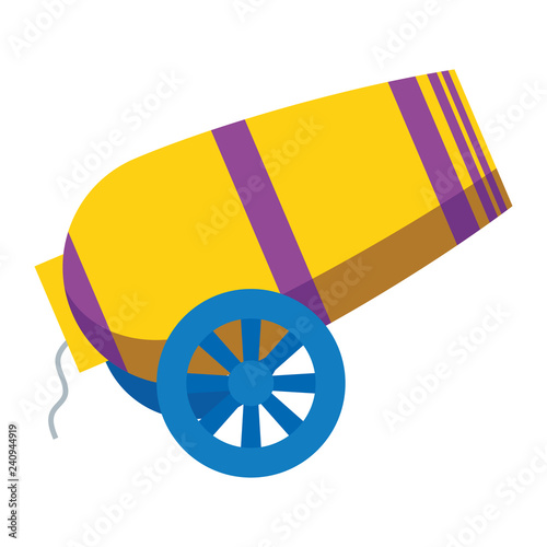 circus canon isolated icon