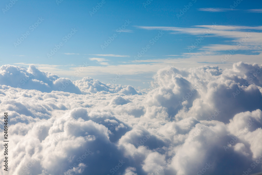 雲　空　背景　熱帯