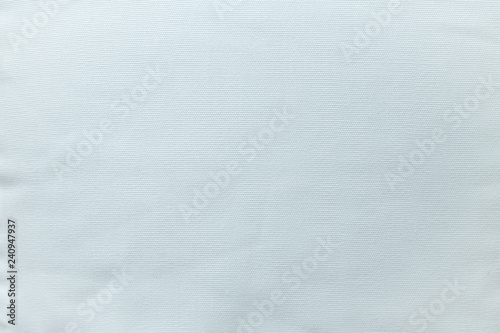 White canvas fabric texture. Blank cotton textile pattern background.