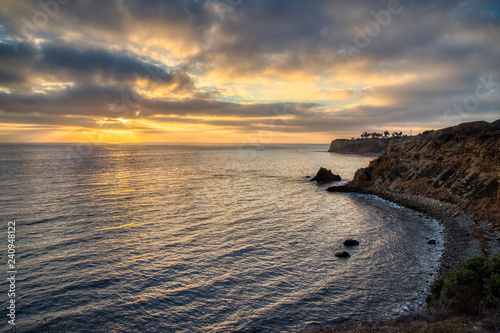 Pelican Cove and Point Vicente at Sunset