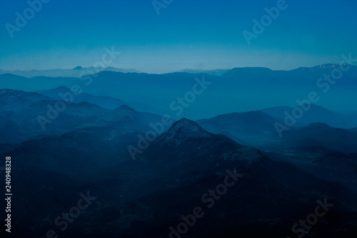 Blue Mountains landscape and sky   © joi