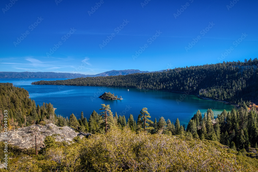 Emerald Bay and Fannette Island
