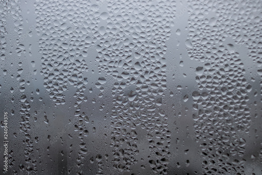 water drops on glass water drops on glass