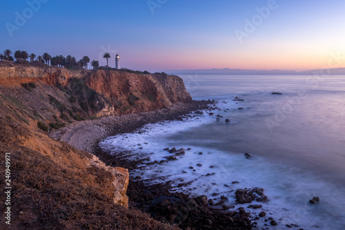Point Vicente Lighthouse Long Exposure